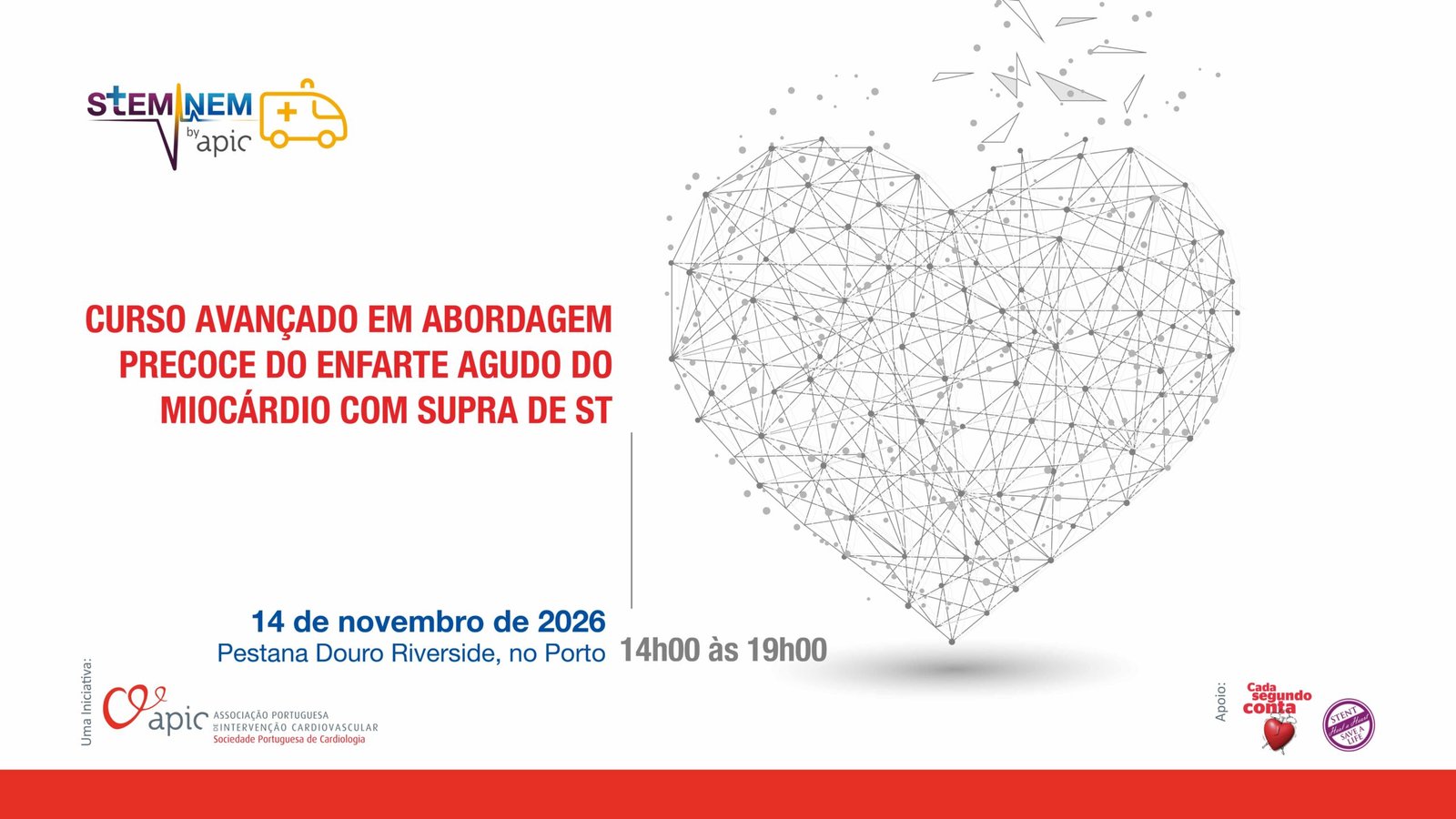 Ação educativa capacita profissionais de emergência médica na gestão precoce do enfarte agudo do miocárdio